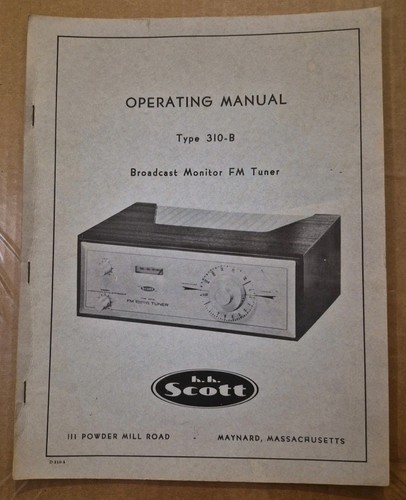 Manuale sintonizzatore - , fm
