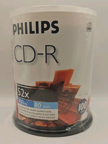 Philips 100 count d52n650 - 100-count, cd-r