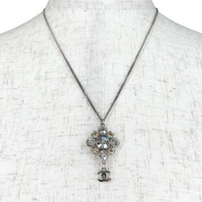 Collana CHANEL cristallo logo