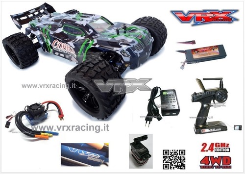 Vrx racing cobra brushless - vrx, 1/8