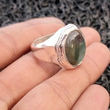Anello Labradorite Uomo
