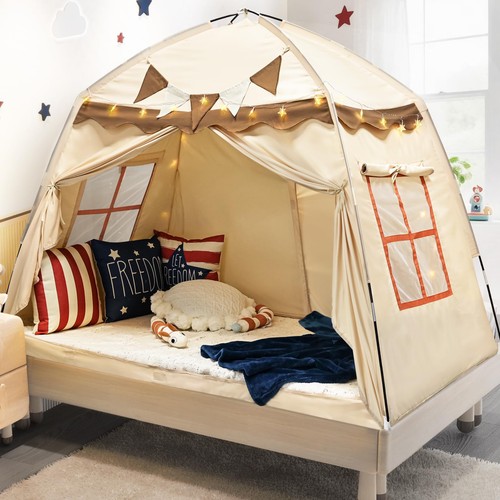 Tenda letto bambini tettoia - letto,