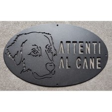 Targa Cartello "ATTENTI AL