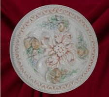 ROSONE IN GESSO DECORATO A