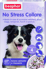 No Stress, Collare Calmante Alla Valeriana per Cani, Riduce Lo Stress E I Proble
