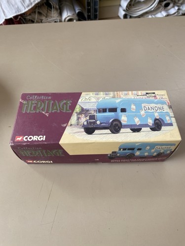 Camion yogourt corgi - camion,