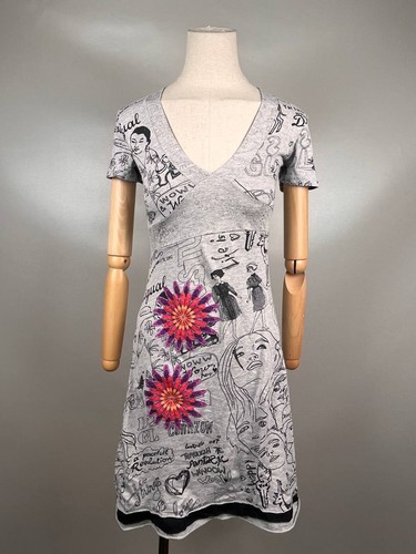 Abito desigual grigio - abito,