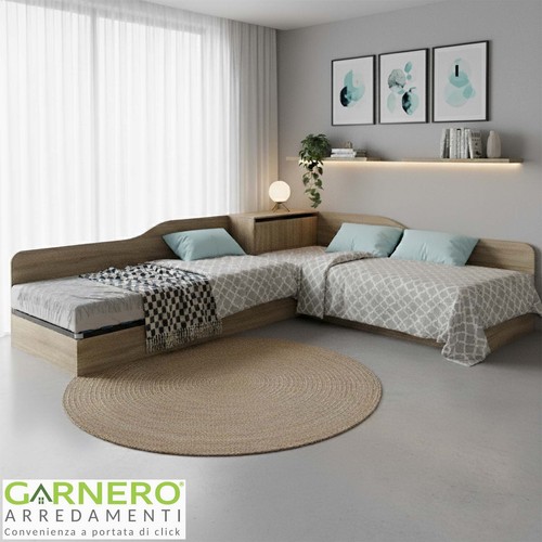 Doppio letto singolo - , 82x190cm