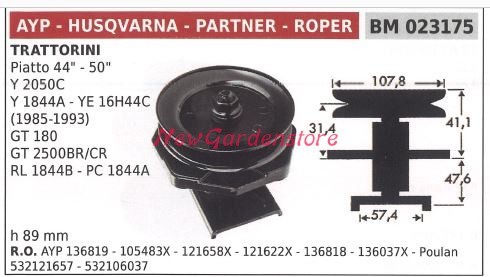 Mozzo portalama trattorino