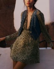 Mini abito ZARA verde kaki