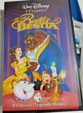 VHS DISNEY LA BELLA E LA BESTIA 1993 VIDEOCASSETTA