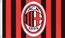 AC MILAN FLAG 5' x 3' Official