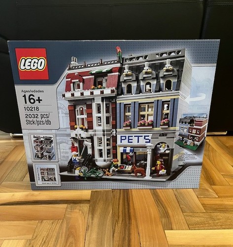 Lego 10218 pet shop new - shop, &