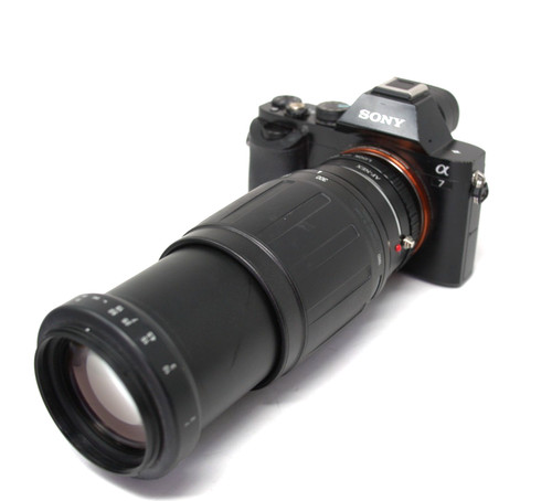 Sony mount adattato tokina - e,