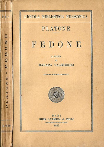 Fedone platone 1927 ii - fedone., platone.