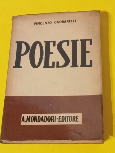 Poesie cardarelli - di,