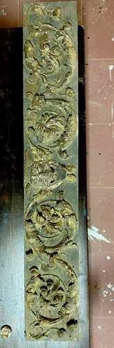 Fregio scolpito legno - fregio,