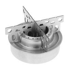 Fornello ad alcool in acciaio