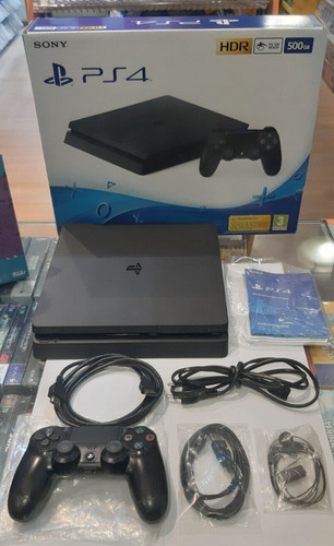 Console playstation slim - playstation,