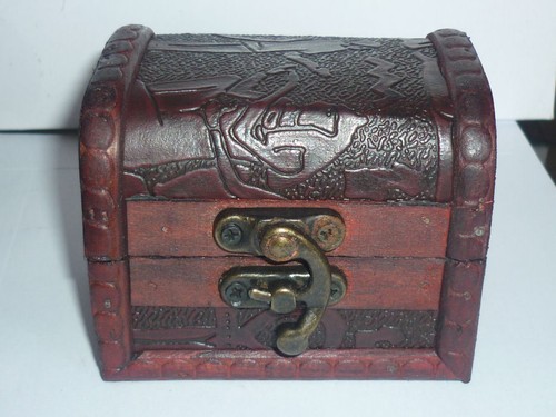 Scrigno baule coloniale - scrigno,