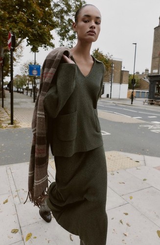 Zara women green soft touch - women's, soft-touch