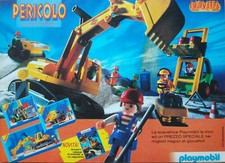 Pubblicità Advertising Italian Clipping 1999 PLAYMOBIL SCAVATRICE