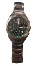 Orologio Breil GAP uomo TW1380 ACCIAIO NERO VERDE CRONOGRAFO ACCIAIO