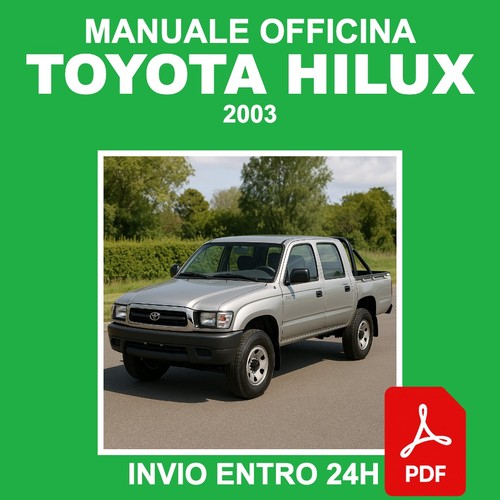 Manuale officina toyota hilux - manuale,