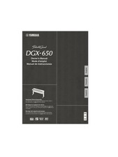 Yamaha Dgx-650 Manuale In