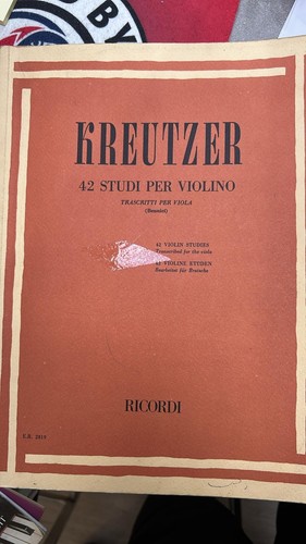 Spartito kreutzer studi - kreutzer, 42