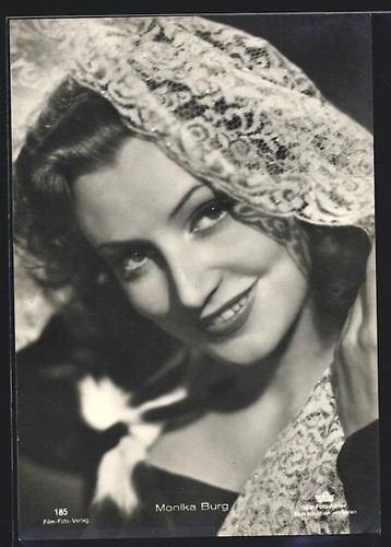 Cartolina attrice monika - cartolina,