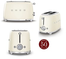 Smeg : tostapane 2 fette crema