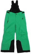 REIMA bambini ragazzi bretelle pantaloni invernali pantaloni da neve pantaloni da sci taglia 110 verde imbottito