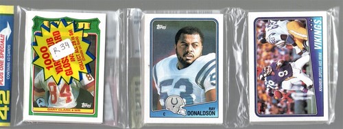 1988 topps football rack - 1988,