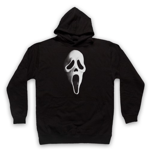 Felpa con cappuccio ghost - con, mask