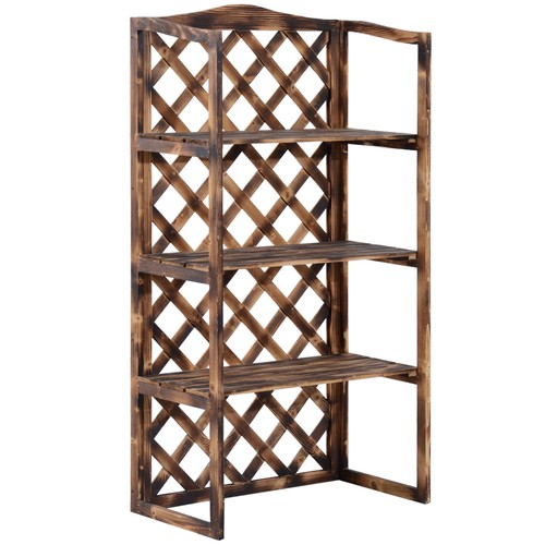 Outsunny scaffale fioriera - scaffale,