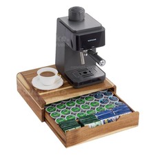 Wood Coffee Pod Organizer, K