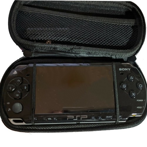 Psp nera con custodia
