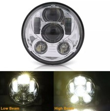 1X LED Motorcycle Headlight H4