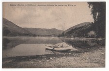 SCANNO (AQUILA) LAGO CON BARCA