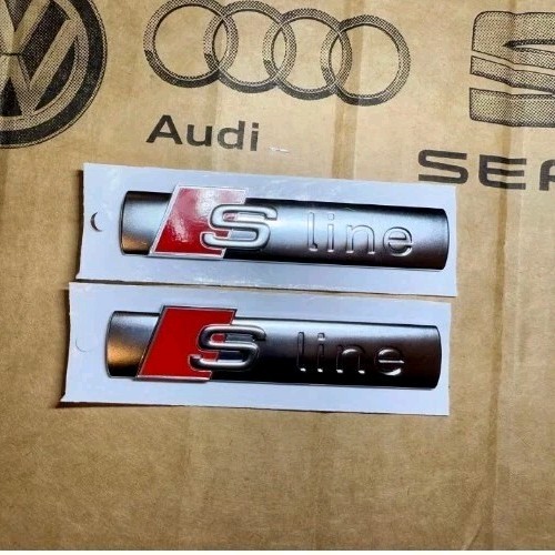 Originale audi line - s-line, scritta