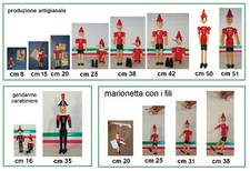 PINOCCHIO in legno dipinto a