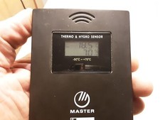 PICCOLA STAZIONE METEREOLOGICA CON TERMOMETRO E IGROSENSORE MASTER 433 MHZ INVIO