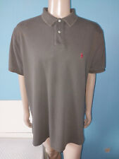 MAGLIA UOMO POLO BY RALPH LAUREN MANICA CORTA GRIGIO SCURO TAGLIA XXL 100%COTONE