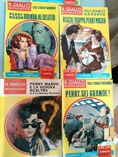 GIALLI MONDADORI PERRY MASON, ERLE STANLEY GARDNER libri condizione accettabile