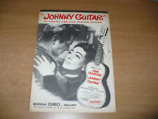 SPARTITO MUSICALE JOHNNY GUITAR SLOW DEVILLI P. LEE V. YOUNG JOAN CRAWFORD 