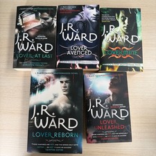 J.R. Ward Black Dagger Brotherhood Bundle X5 Paranormal Romance Fantasy Books