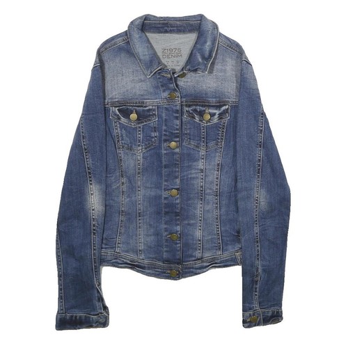 Zara giacca jeans - donna, blu