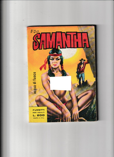 Fumetto western erotico - western,