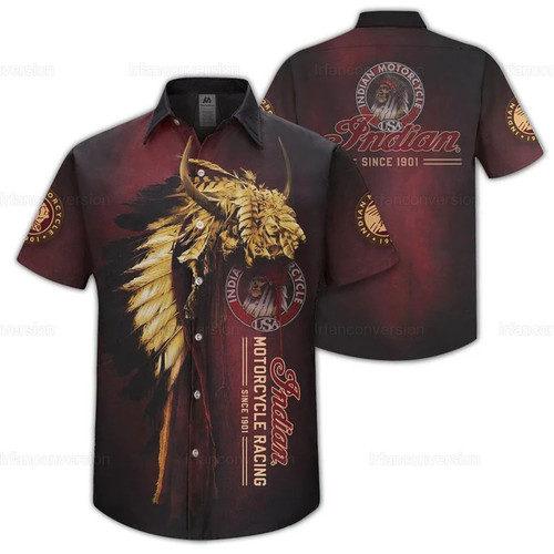Camicia hawaiana indiana - , da